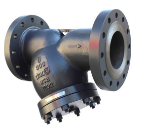 Y-STRAINER 1-1/2" 300# A216WCB